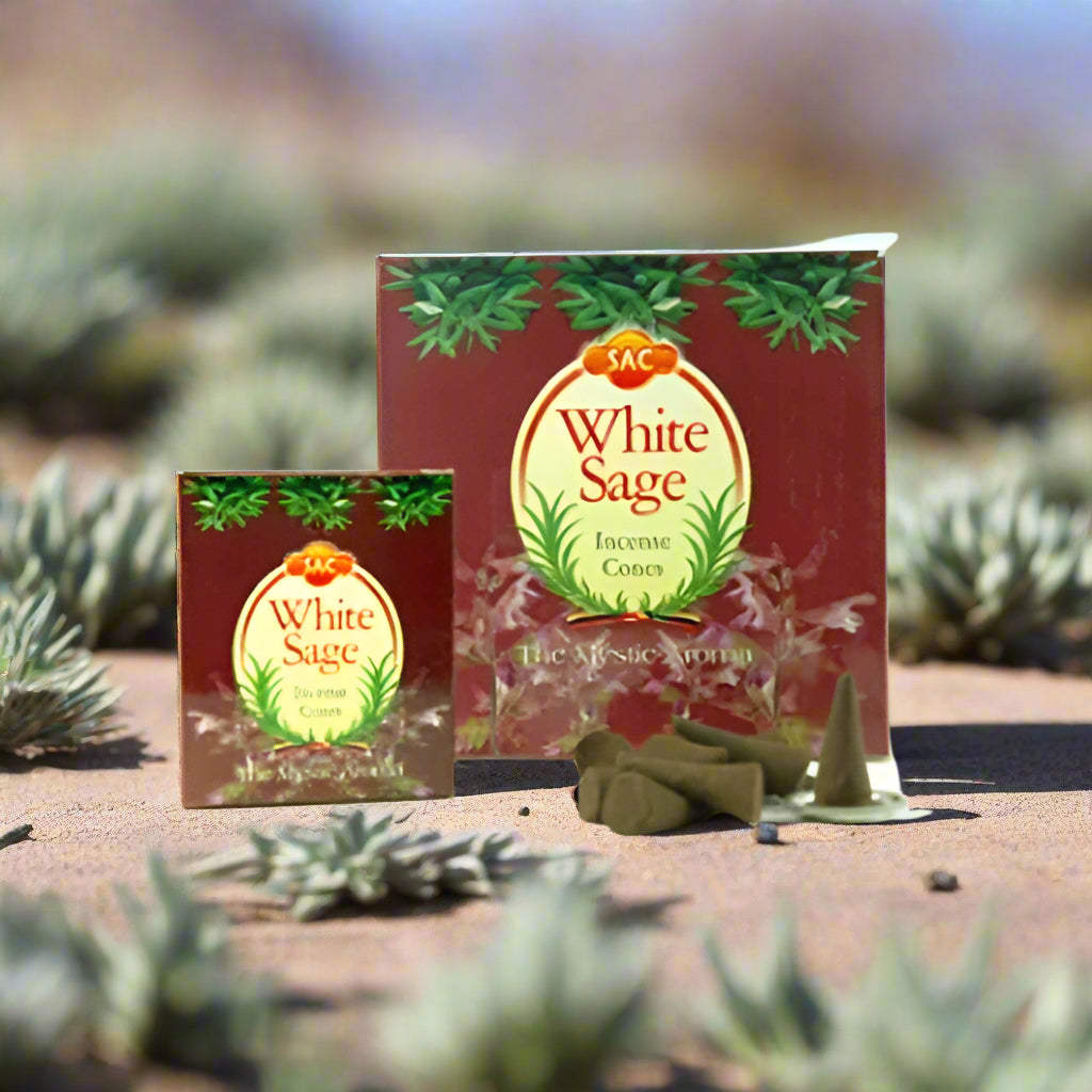 White Sage Incense Cones