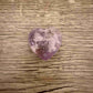 Amethyst Puffy Crystal Heart