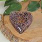 Amethyst Orgonite Heart