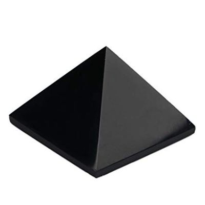 Black Obsidian Pyramid