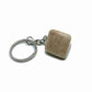 Calcite Tumbled Stone Keyring