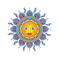 Golden Sun Mandala Sunseal