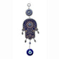 Metal Hanging Hamsa Hand with Evil Eye