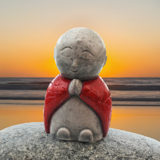 Jizo with Red Cape