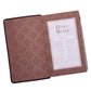 KJV Giant Print Bible - Dark Brown Faux Leather Flexcover