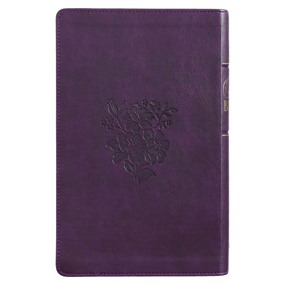 KJV Giant Print Bible - Purple Faux Leather Flexcover