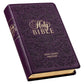 KJV Giant Print Bible - Purple Faux Leather Flexcover