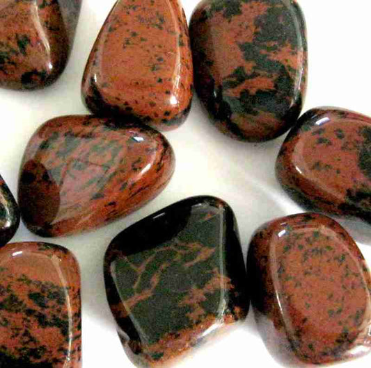 Mahogany Obsidian Tumbled Stone