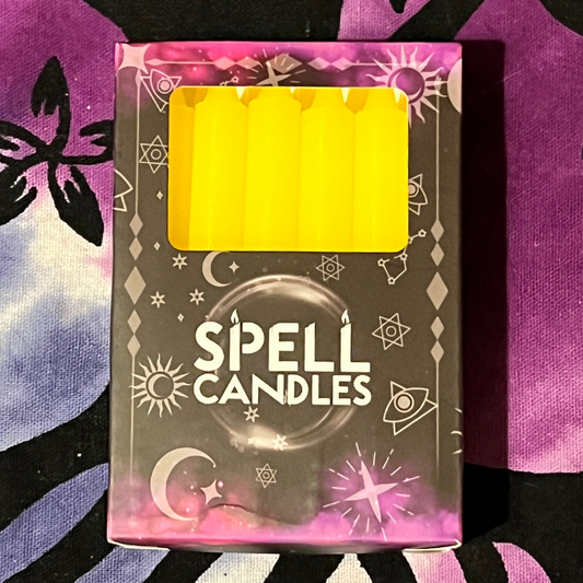 Yellow Spell Candles